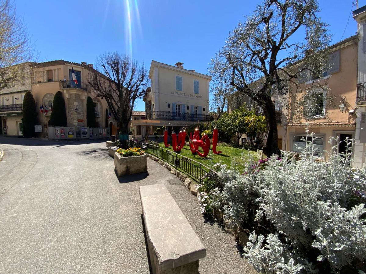 Mougins Collection - Ravissante Suite Avec Bassin Chauffe En Saison Exterior foto